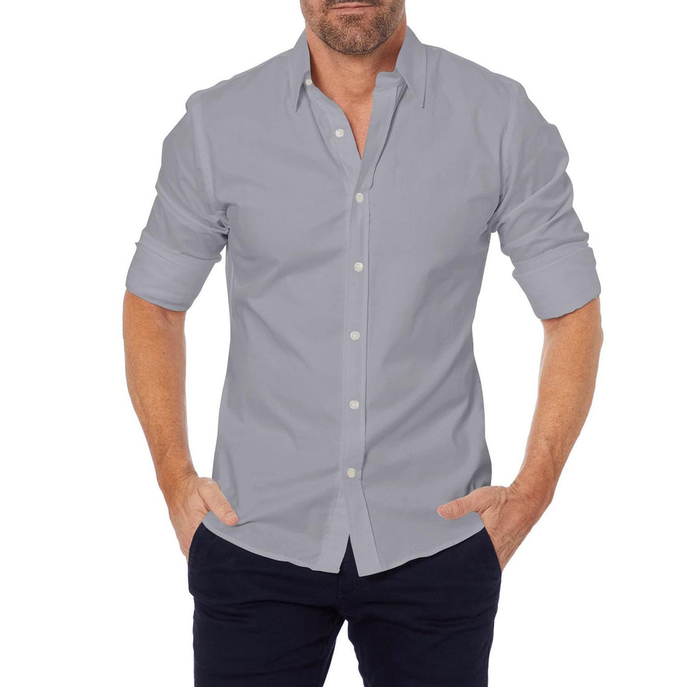 Morgan - Oxford shirt with zip